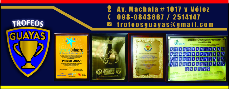 TROFEOS Guayas